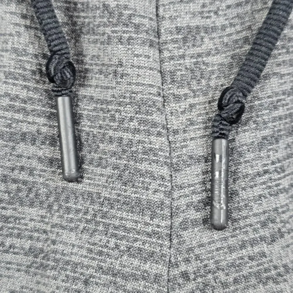 Adidas Mens XL Training Joggers/Sweatpants with Drawstring and Pockets Gray